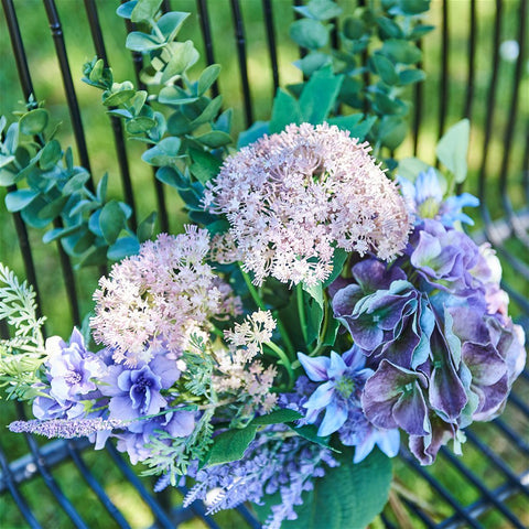 Hortensia stilk Kunstige Stearinlys 2