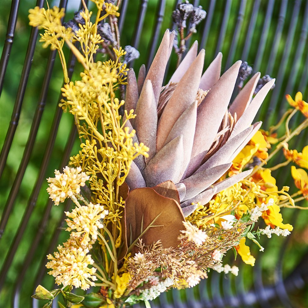 Protea stilk Kunstige Stearinlys 2