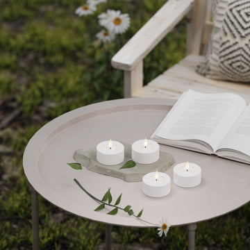 Draußen Teelichter Ø 6,5 - 2 Stk