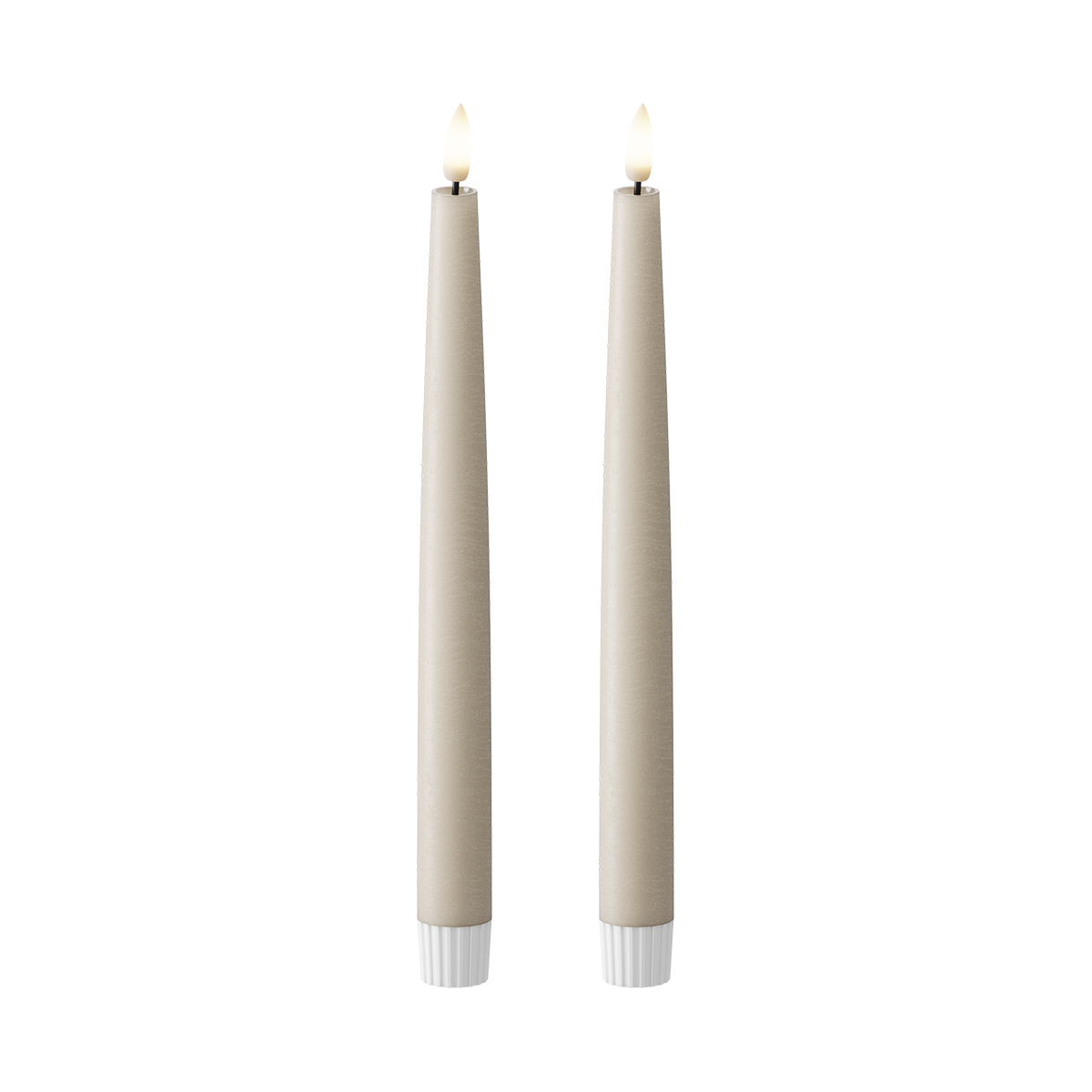 LED φωτιστικό κορώνας 2 τμχ, Ø 2,2 x 25 cm Άμμος
