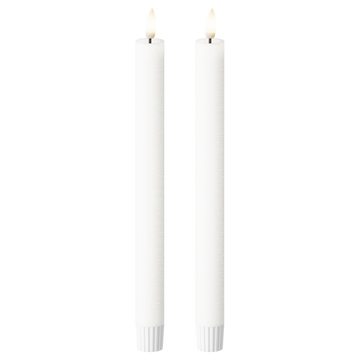 LED φωτιστικό κορώνας 2 τμχ, Ø 2,2 x 24,5 cm Λευκό