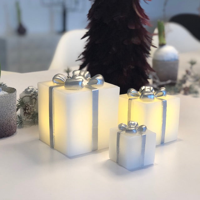 Paketangebot Silber LED-Geschenke