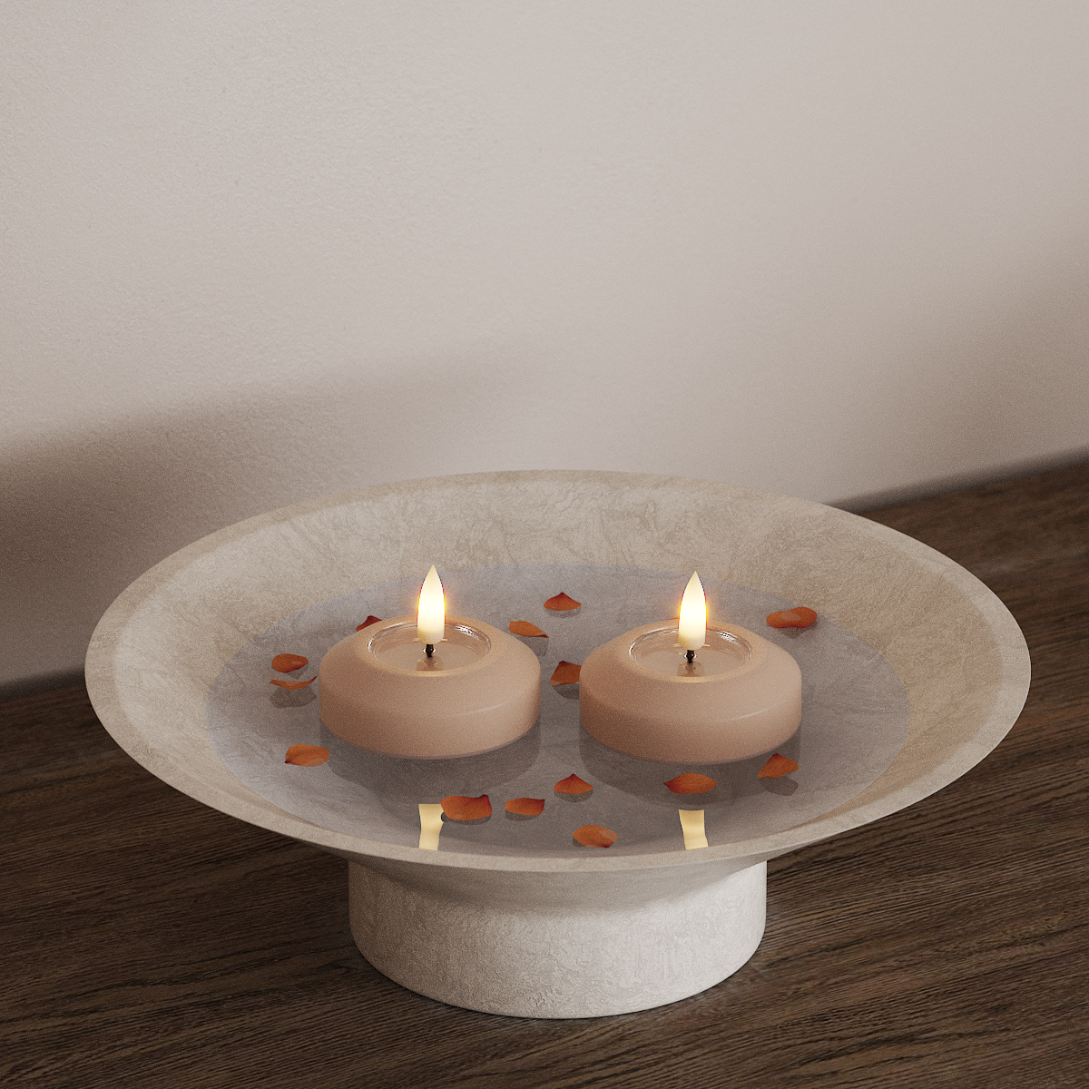 Deluxe Homeart LED Schwebeleuchte Ø 6,1 cm 2 Stk Rosa LED Schwebelicht 3