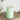 Deluxe Homeart LED Bloklys Ø 10 x 15 cm Mint