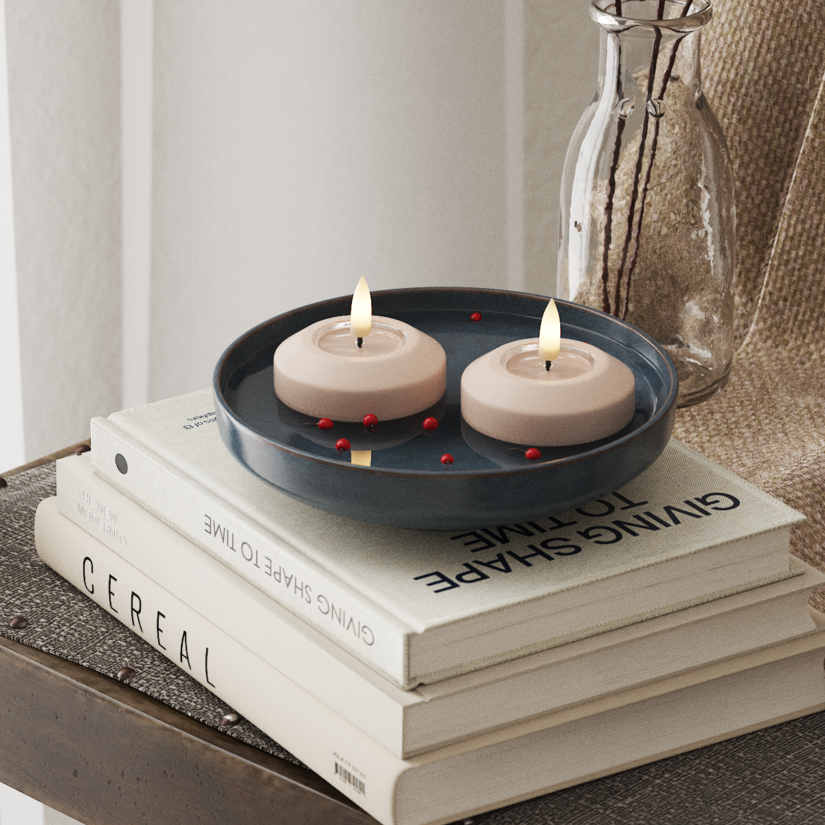 Deluxe Homeart LED Schwebeleuchte Ø 6,1 cm 2 Stk Rosa LED Schwimmlicht 4