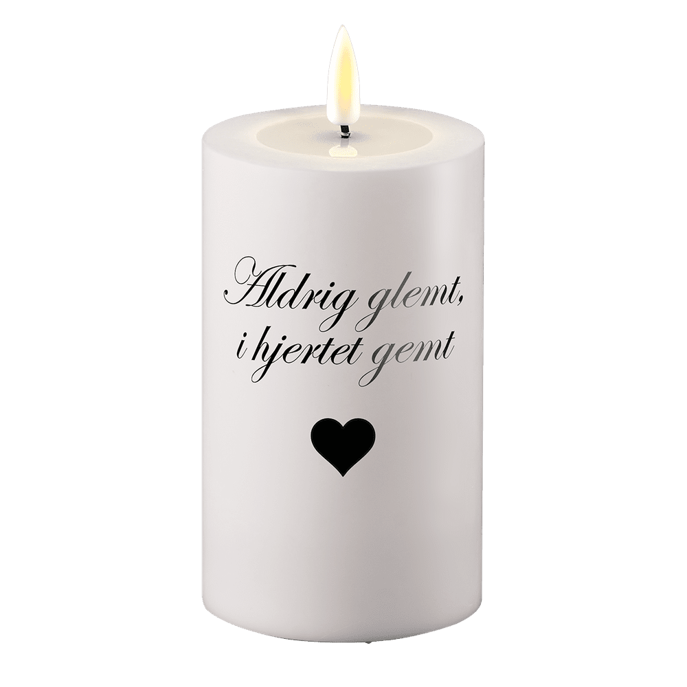 LED Grablicht, nie vergessen, im Herzen verborgen Deluxe Homeart 1