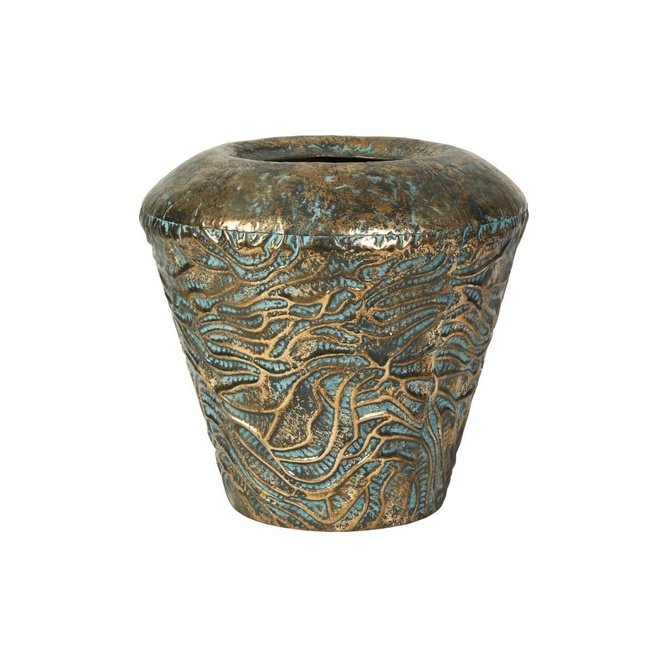 Vase mit Dekor und Motiv 35 cm