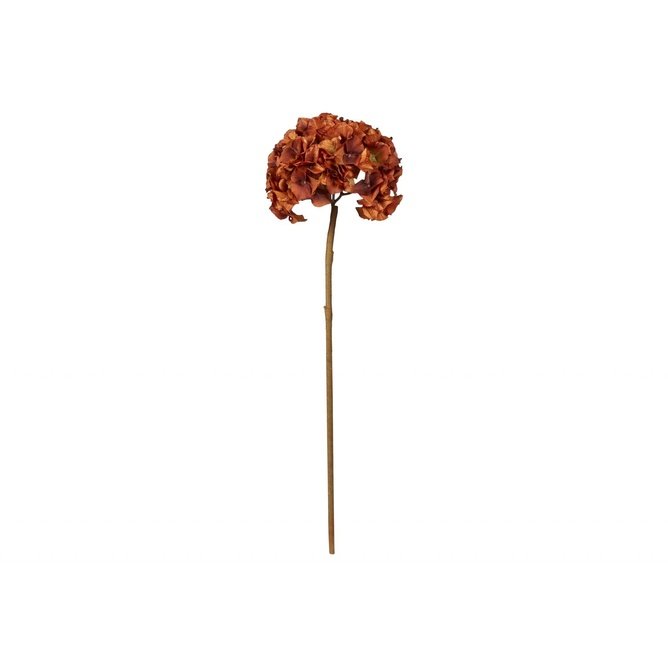 Hortensienblumen "Braun" 70 cm