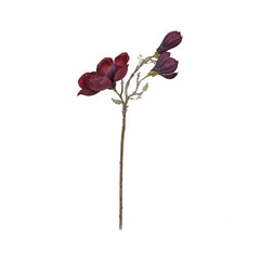 Schöner Magnolienzweig "Aubergine" 70 cm