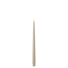 LED Kerzenlicht mit Lack, 2 Stück (28 cm)